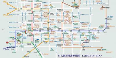 Тайпей метроны газрын зураг татах